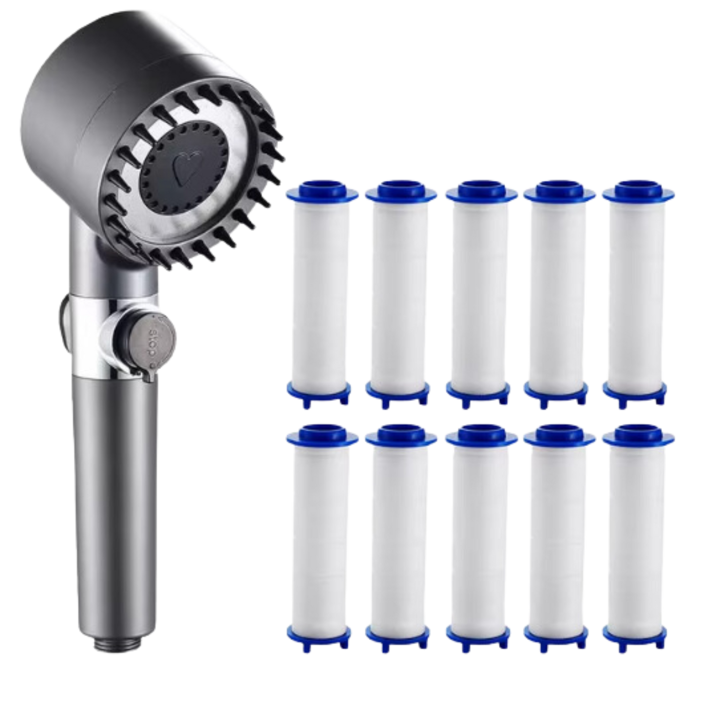 Groom™ Turbojet Filtered Shower Wand